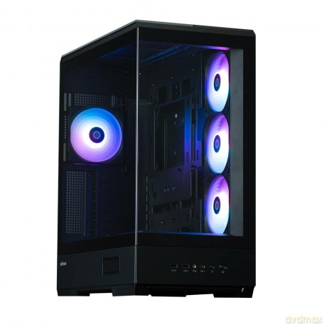 Obudowa P50 DS Mid-Tower 4 wentylatory ARGB czarna
