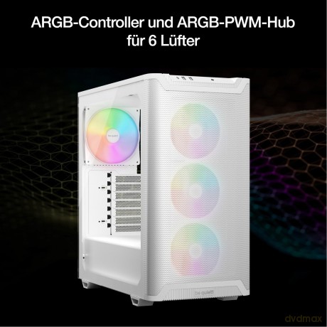 Obudowa Pure Base 501 LX ARGB biała