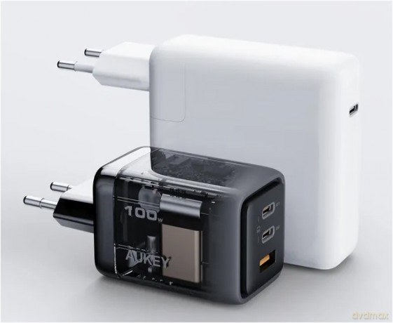 PA-C5 ładowarka sieciowa 3xUSB (2xUSB-C i 1xUSB-A) 100W 5A QC5.0 PD3.0 AFC PPS FCP SCP [ŁADOWARKA]