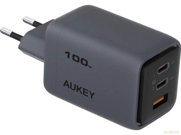 PA-C5 ładowarka sieciowa 3xUSB (2xUSB-C i 1xUSB-A) 100W 5A QC5.0 PD3.0 AFC PPS FCP SCP [ŁADOWARKA]
