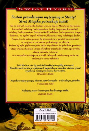 Świat Dysku. Zbrojni - Terry Pratchett [KSIĄŻKA]