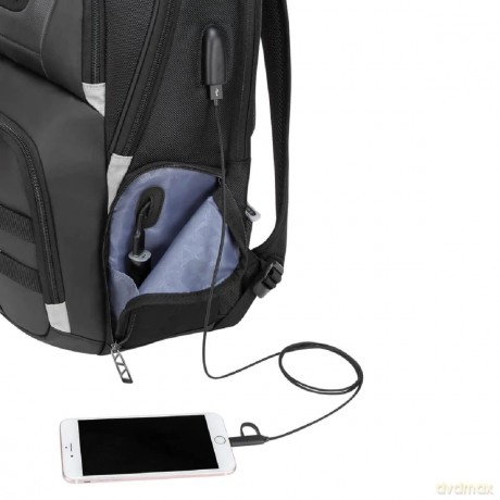Plecak DrifterTrek 11.6-15.6 cala Laptop Backpack with USB Power PassThru - czarny