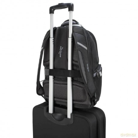 Plecak DrifterTrek 11.6-15.6 cala Laptop Backpack with USB Power PassThru - czarny