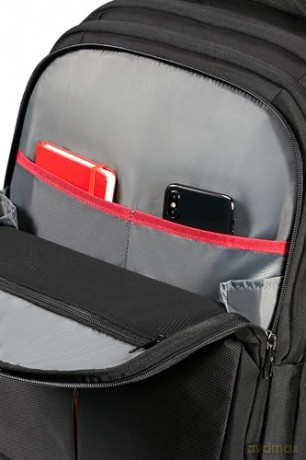 Plecak na kółkach na laptopa 15.6 cala Guardit 3.0 czarny