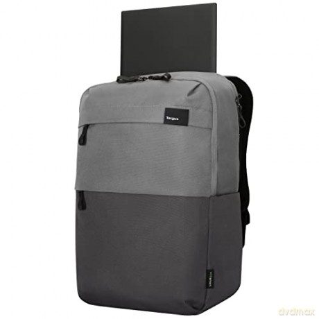 Plecak podróżny 16 cali Sagano EcoSmart Travel czarno-zielony