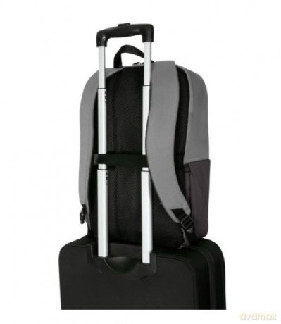 Plecak podróżny 16 cali Sagano EcoSmart Travel czarno-zielony
