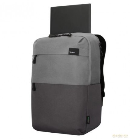 Plecak podróżny 16 cali Sagano EcoSmart Travel czarno-zielony