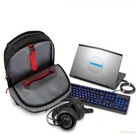 Plecak Strike II 17.3 cala Gaming Black