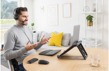 Podkładka ErgoSoft pod klawiaturę, czarna