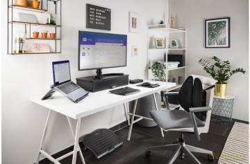Podkładka ErgoSoft pod klawiaturę, czarna