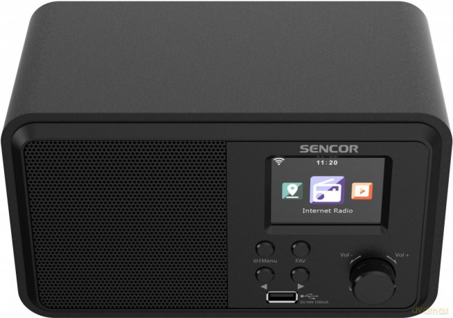 Radio Internetowe Moc 4W, WiFi,FM,DAB+,USB,Wys LCD
