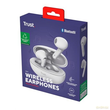 Słuchawki earbuds Yavi Bluetooth ENC białe