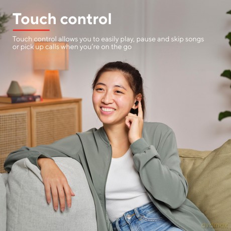 Słuchawki earbuds Yavi Bluetooth ENC czarne