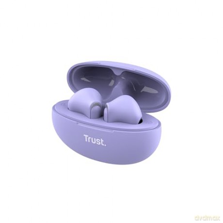 Słuchawki earbuds Yavi Bluetooth ENC fioletowe