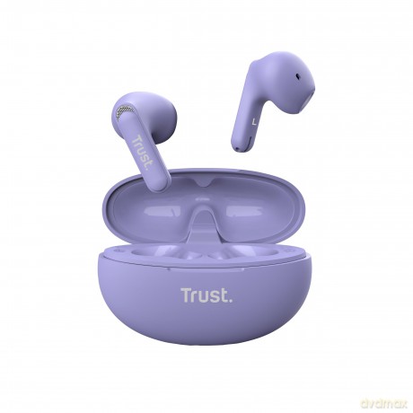 Słuchawki earbuds Yavi Bluetooth ENC fioletowe