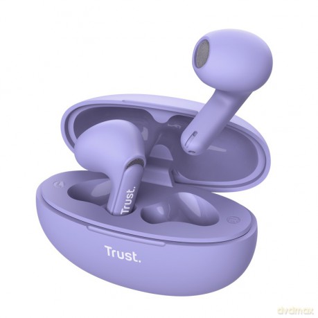Słuchawki earbuds Yavi Bluetooth ENC fioletowe
