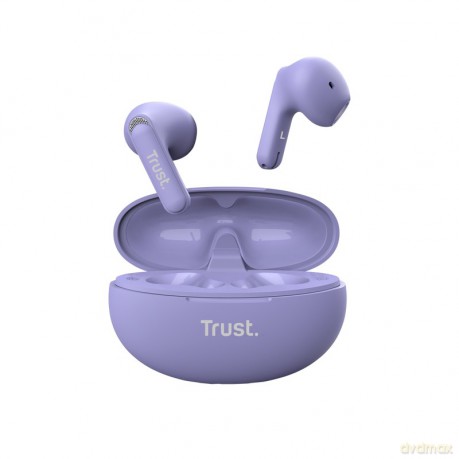 Słuchawki earbuds Yavi Bluetooth ENC fioletowe