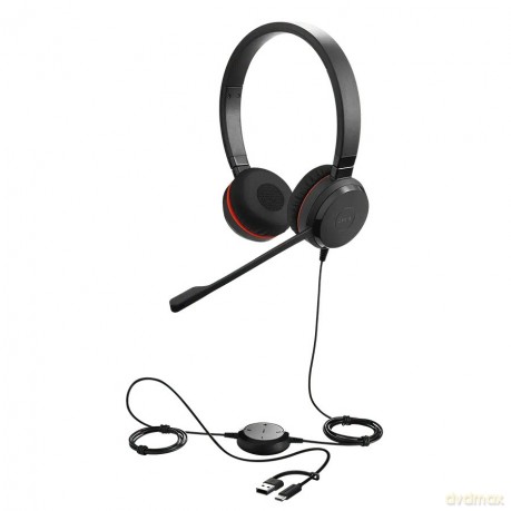 Słuchawki Evolve2 30 II USB-A amp C MS Stereo