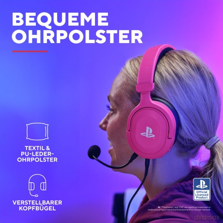 Słuchawki GXT498B Forta Gaming Headset For PS5 - Pink