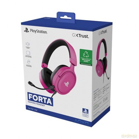 Słuchawki GXT498B Forta Gaming Headset For PS5 - Pink