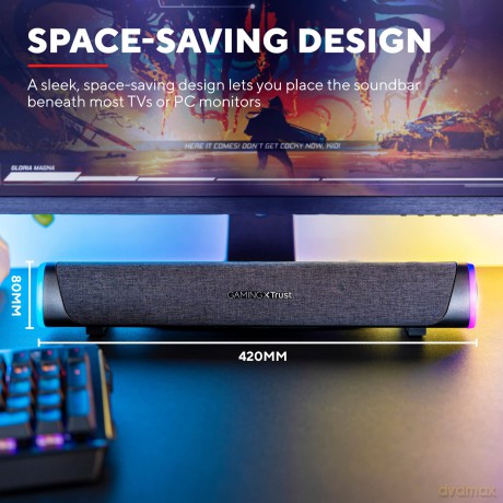 Soundbar GXT 620 Axon RGB Illum inated