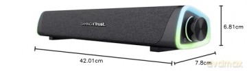 Soundbar GXT 620 Axon RGB Illum inated