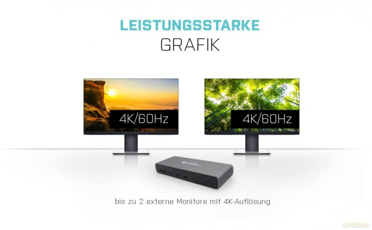 Stacja dokująca Thunderbolt 4 Dual Display + Power Delivery 96W