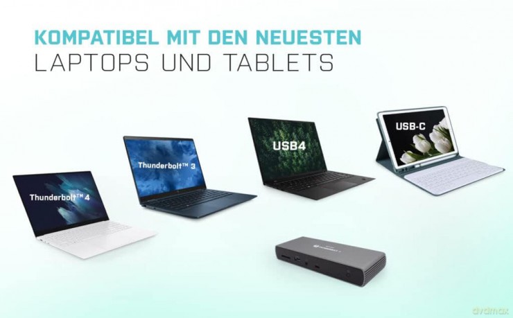 Stacja dokująca Thunderbolt 4 Dual Display + Power Delivery 96W