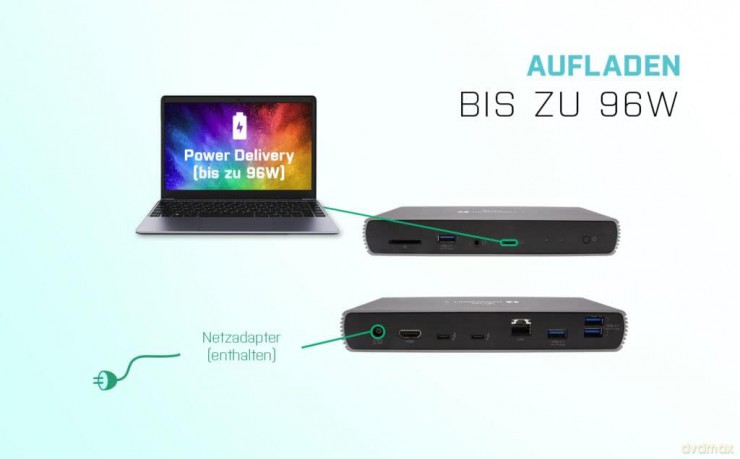 Stacja dokująca Thunderbolt 4 Dual Display + Power Delivery 96W