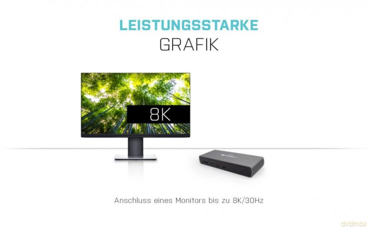 Stacja dokująca Thunderbolt 4 Dual Display + Power Delivery 96W