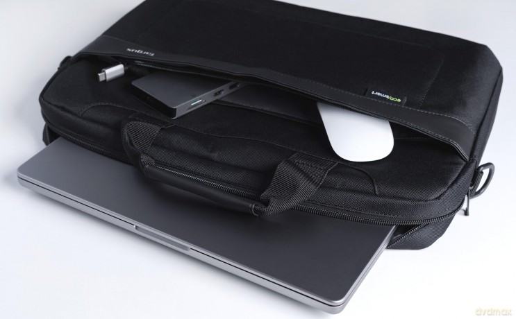 Torba na laptopa 17.3'' GeoLite EcoSmart Slim Brief czarna