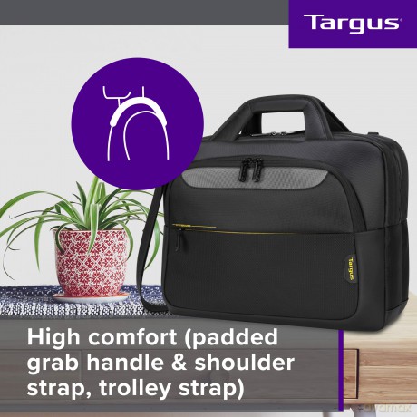 Torba na laptopa CityGear 14-15.6 cala Topload czarna