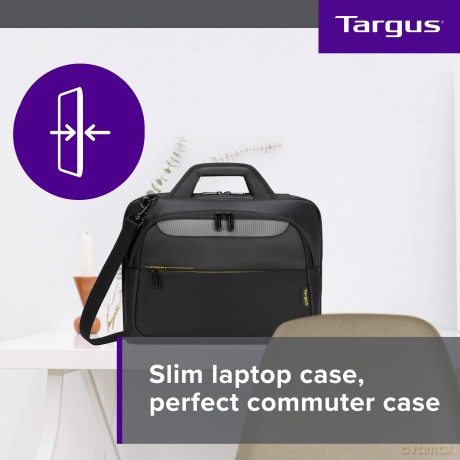 Torba na laptopa CityGear 14-15.6 cala Topload czarna