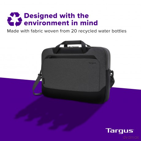 Torba na laptopa Cypress 15.6cala Briefcase with EcoSmart szara