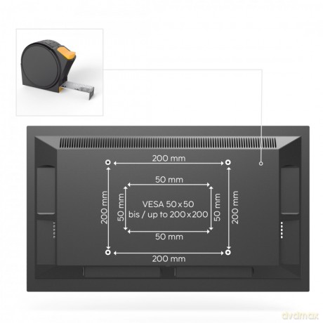 Uchwyt LCD/LED 200x200 motion 48 cali