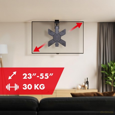 Uchwyt sufitowy elektryczny do TV, MC-492 max. 30kg, VESA 600x400, pilot, 23-55 cali