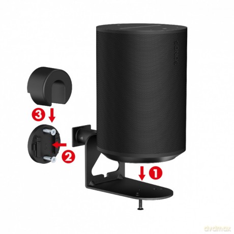 Uchwyt ścienny na głośnik x2 Sonos ERA MC-495 max 5kg