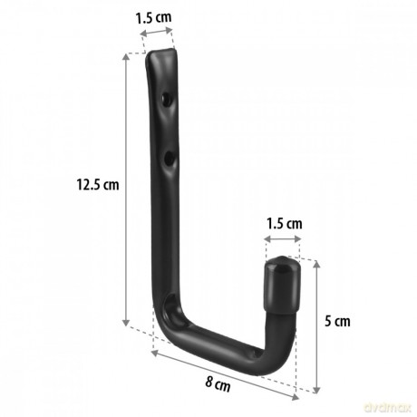 Uchwyt ścienny na opony MC-489 x2 sztuki, max 22kg