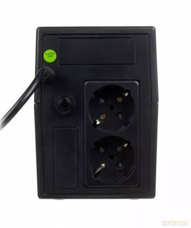 UPS Line-Ineractive LCD BASIC, 600VA/360W, 1x12V/7Ah, AVR, 2x Schuko CEE 7/3