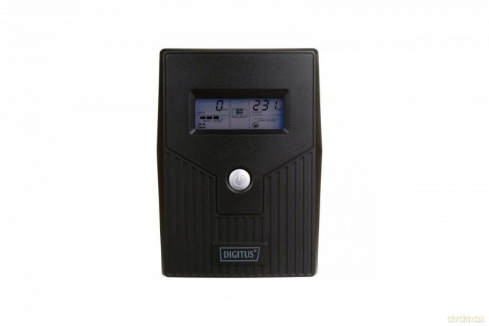 UPS Line-Ineractive LCD BASIC, 600VA/360W, 1x12V/7Ah, AVR, 2x Schuko CEE 7/3