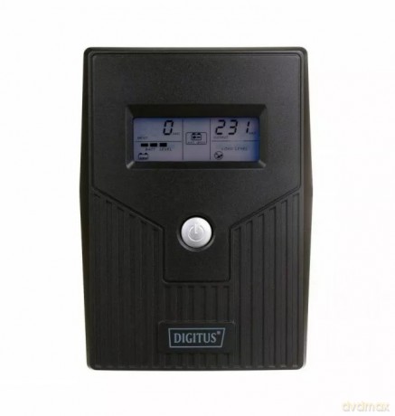 UPS Line-Ineractive LCD BASIC, 800VA/480W, 1x12V/9A, AVR, 2x Schuko CEE 7/3