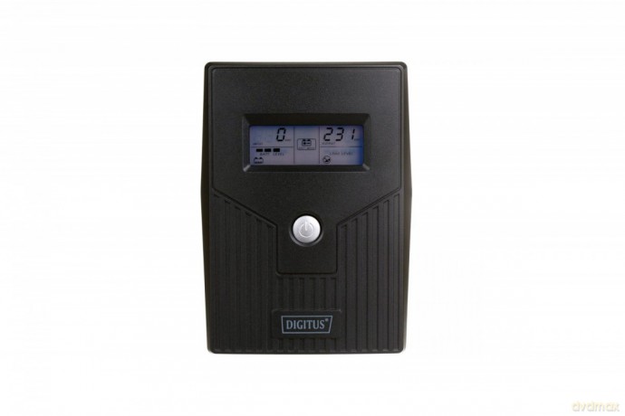 UPS Line-Ineractive LCD BASIC, 800VA/480W, 1x12V/9A, AVR, 2x Schuko CEE 7/3