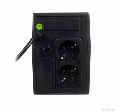 UPS Line-Ineractive LED BASIC, 800VA/480W, 1x12V/9A, AVR, 2x Schuko CEE 7/3