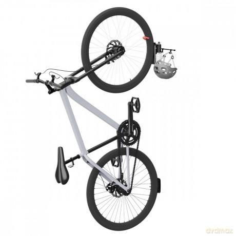 Wieszak rowerowy na ścianę, MC-499 MAX 35kg stalowy, czarny
