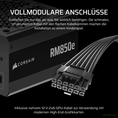 Zasilacz modularny RM850e PCIe 5.1 80+GOLD ATX3.1
