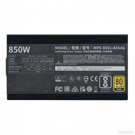 Zasilacz MWE Gold 850W v2 ATX 3.1
