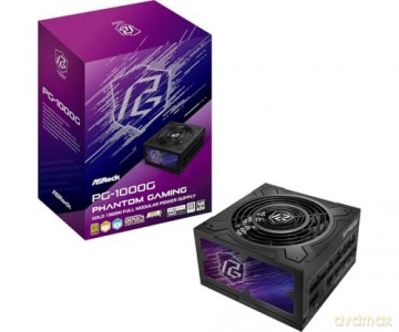 Zasilacz PG-1000G 1000W 80PLUS GOLD modularny