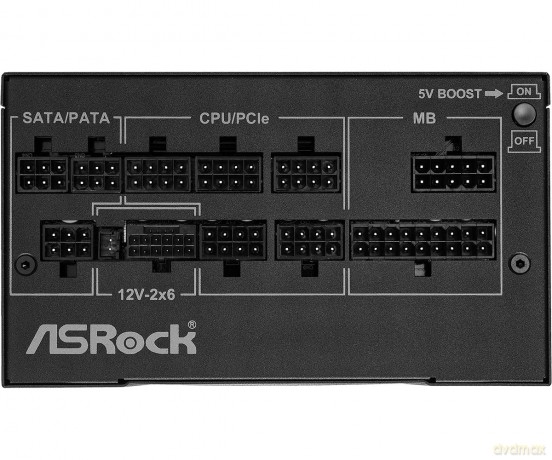 Zasilacz PG-850G 850W 80PLUS GOLD modularny