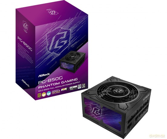 Zasilacz PG-850G 850W 80PLUS GOLD modularny