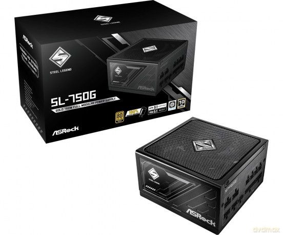 Zasilacz SL-750G 750W 80PLUS GOLD modularny